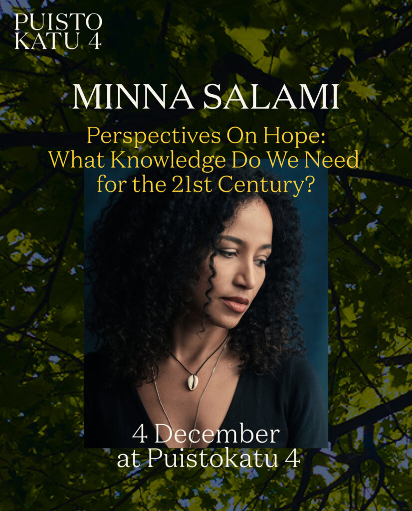 Minna Salami: What Knowledge Do We Need  for the 21st Century?