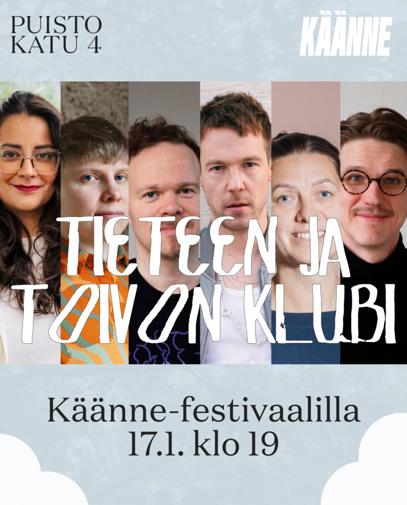 Tieteen ja toivon klubi Käänne-festivaalilla!