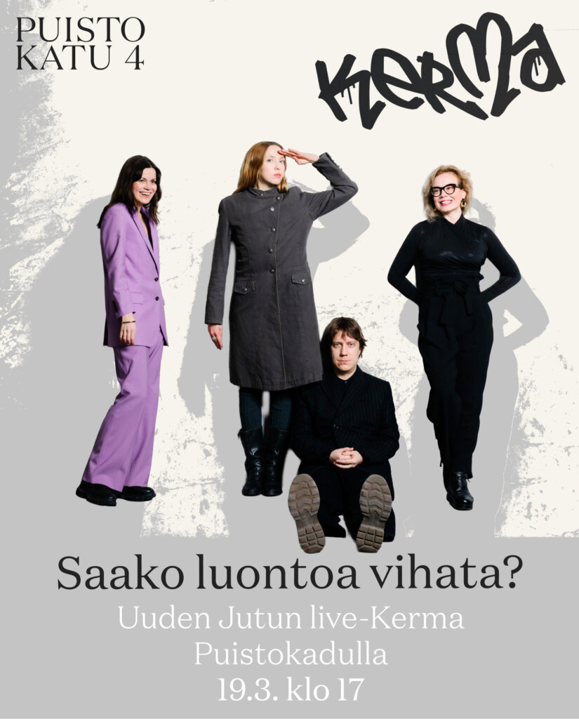 Live-Kerma: Saako luontoa vihata?