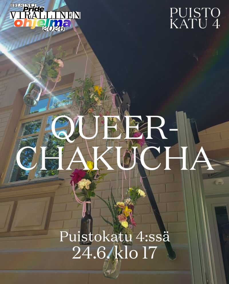 Puistokatu 4 X Pride: QueerchaKucha