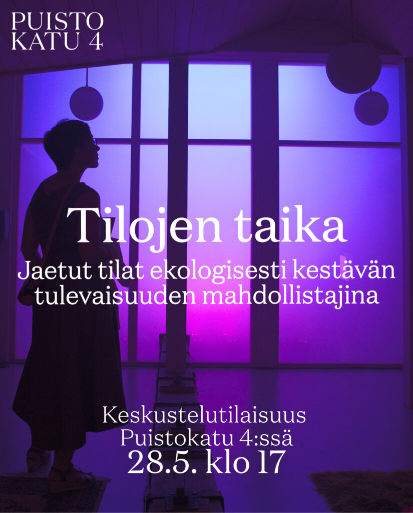Tilojen taika -keskustelutilaisuus