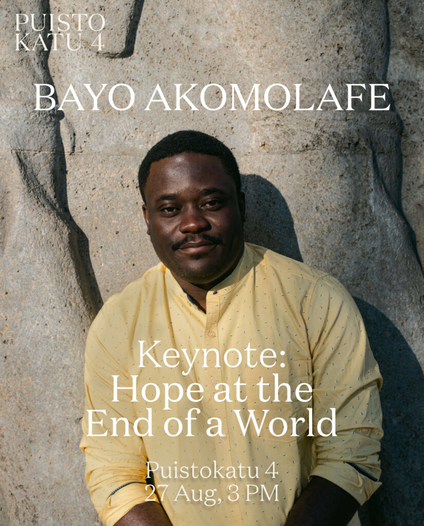 Bayo Akomolafe: Hope at the End of a World