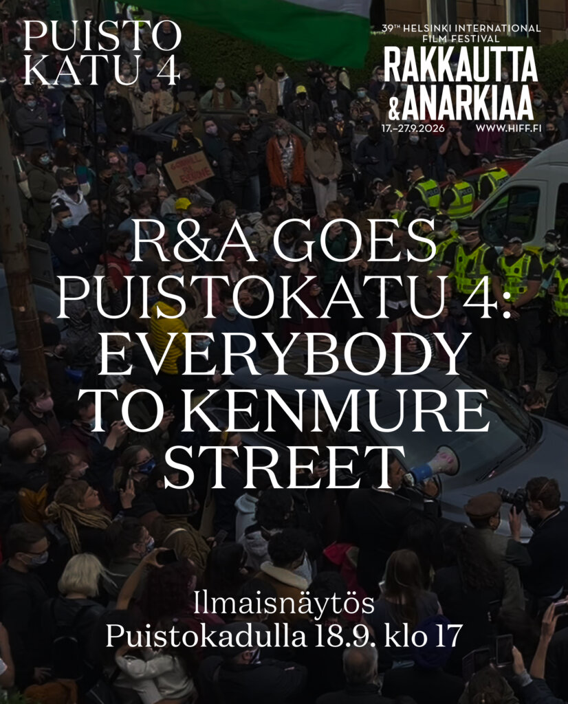 R&A goes Puistokatu 4: Everybody to Kenmure Street